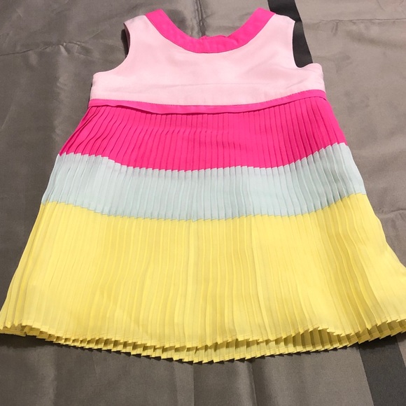 EUC Pleated Easter/Spring Dress /wBloomers - Picture 3 of 7